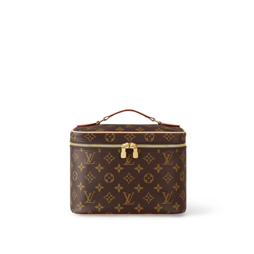 Louis Vuitton Brown Monogram Vanity Bag